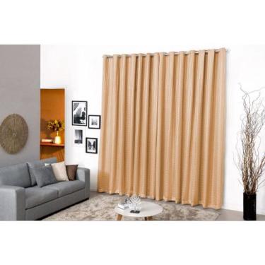 Imagem de Cortina Microfibra C Voil Xadrez 3,00 x 2,80 - Stanzanni Bordados, Ave