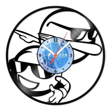Imagem de Relógio De Parede Disco Vinil Diversos - Emojis Style - VDI-362 - Mode