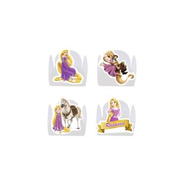 Imagem de 100 Forminha para Doce modelo petala personalizada com Aplique - Rapun