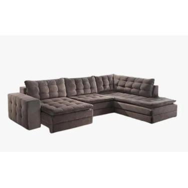 Imagem de Sofá new potenzza - Aricanduva Estofados, 3M, Grafite