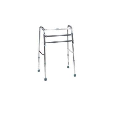 Imagem de Andador Idoso Adulto 130kg Alumínio Dobrável Regulável - Supermedy