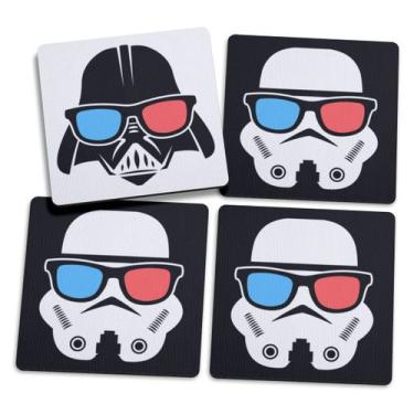 Imagem de Jogo de Porta Copos Geek Side - 4 peças - Yaay