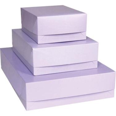 Imagem de Caixa para Presente com Tampa Fashion MD 26X19,5X7,5 Sortido Pacote co