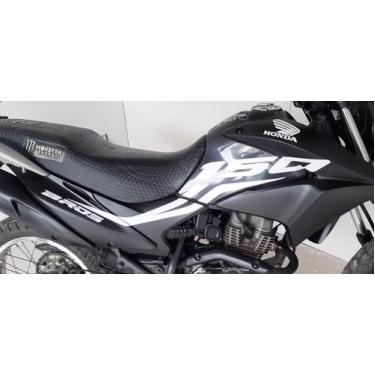 Imagem de Kit Faixas Adesivo Bros 150 - Adesivos Matrix, Branco