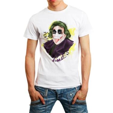 Imagem de Camiseta Coringa Batman Herói Vilão Lançamento - DESIGN CAMISETAS, Mod
