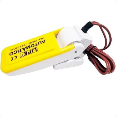 Imagem de Bomba Porão 2000 Galões 12v + Nivel Automático Barco Lancha - Lifek