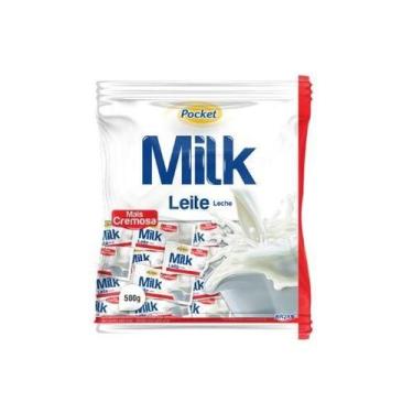 Imagem de Bala de Leite Milk Pocket Riclan 500g
