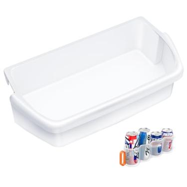 Imagem de Reposição de compartimento de prateleira de porta de geladeira WP2204812 atualizado compatível com prateleira de porta de geladeira Whirlpool, 2204812 prateleira para peças de geladeira Kenmore