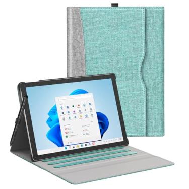 Imagem de SSS·GRGB Capa compatível com Microsoft Surface Pro 11 / Pro 10 / Pro 9 / Pro 8 de 13 polegadas, portfólio de visualização de vários ângulos com suporte para caneta e bolso, compatível com teclado e