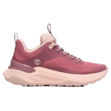 Imagem de Timberland Tênis feminino Motion Access Low com cadarço, Malha vermelha média, 39