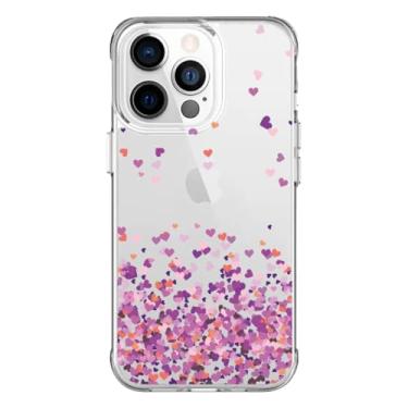 Imagem de Capa Capinha Anti Impacto para Celulares Apple - Estampa Corações Pink (Moto G73)