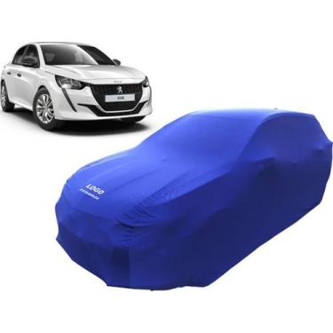 Imagem de Capa Para Carro De Tecido Peugeot 208 - Mz, Azul