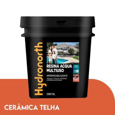 Imagem de Resina Acrilica Brilhante Multiuso Acqua base d'agua Hydronorth 18l