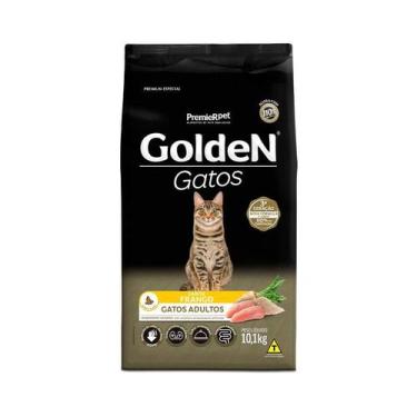 Imagem de Ração Golden Para Gatos Adultos Sabor Frango 10,1kg - PREMIER PET