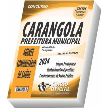 Imagem de Apostila Prefeitura de Carangola - MG - Agente Comunitário de Saúde - 