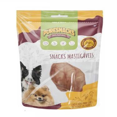 Imagem de Petisco Para Cachorro Snacks Orelha Bovina Puresnacks