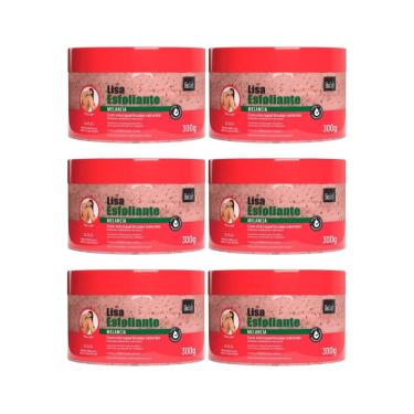 Imagem de Creme Esfoliante Soft hair 300g Biosoft Melancia - Kit 6un