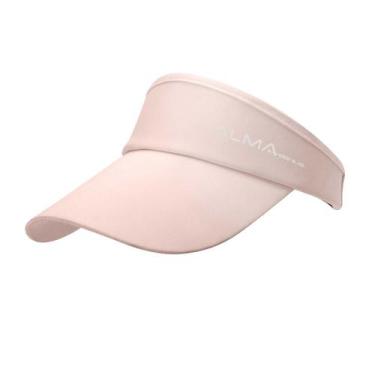 Imagem de Viseira Esportiva Fitnes Beach Tennis Rosa Alma Genius