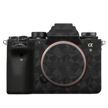 Imagem de Película de decalque para Sony A9 Película de vinil antirarranhões Mirrorless Camera Body Protective Sticker Coat A 9 (Triângulo Preto)