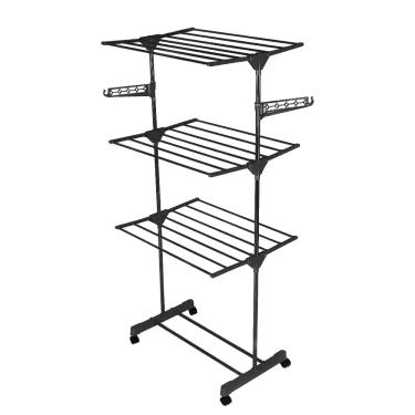 Imagem de Varal de Chão Vertical  Dobrável 3 Andares Fasterr