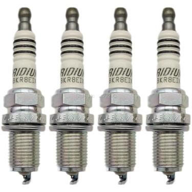 Imagem de 4 peças BKR8EIX 2668 compatível para vela de ignição Iridium IX Fit compatível para VW A3 A4 A5 TT TTS CC Tiguan Jetta Passat carro Iridium Power Plugs
