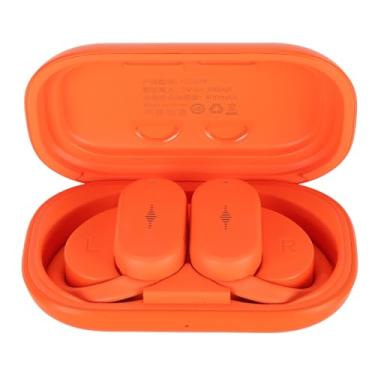 Imagem de Fones de ouvido para tradutor, redução de ruído 4 modos 5.3 Dispositivo tradutor de idiomas para viagem de negócios para música (laranja)