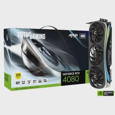 Imagem de Placa de Vídeo geforce rtx 4080 16GB amp Extreme airo ZT-D40810B-10P