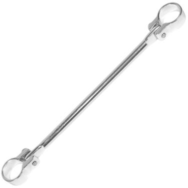 Imagem de Travessa barra barrinha de guidão moto de alumínio CG125 CG150 CG160 Fan Titan Start Sport Today Pop YBR125 Yes125 prata