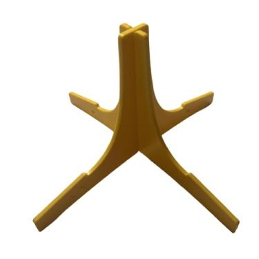 Imagem de YIJU Suporte de Trompete com Tripé para Músicos de Flauta E Saxofone , Amarelo