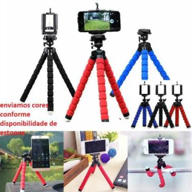 Imagem de Mini Tripé Universal Flexível Suporte Celular  e Câmeras - G FONE 