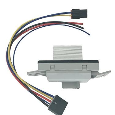 Imagem de 89018778 Blower Motor Resistor Kit Completo com Chicote de Fio Auto AC Aquecedor Módulo de Controle para Chevy Silverado Suburban Tahoe Avalanche GMC Sierra Yukon Cadillac Escalade Substitui