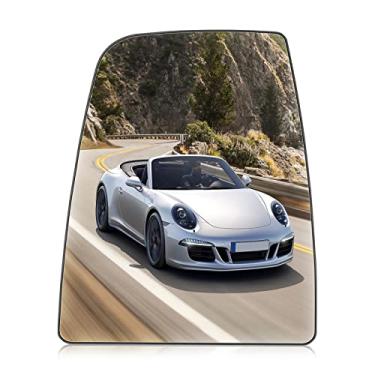 Imagem de Substituição de vidro retrovisor do lado esquerdo do motorista compatível com 2015 2016 2017 2018 2019 Ford Transit T150, T250, T350 vidro espelhado aquecido substitui CK4Z17K707B