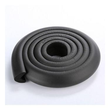 Imagem de Protetor Quina Cantoneira Segurança Bebê 3 Rolos 6 Metros - SHM, Preto