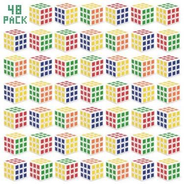 Imagem de Pacote Puzzle Cube Vdealen Mini 3x3 Magic 48 para festa infantil