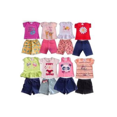 Imagem de Kit 5 Conjunto Infantil Menina Tam 10 Oferta  Tam 1 ao 08 - Kitilica K