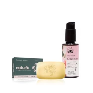 Imagem de Kit Firmador E Detox Gel Condessa + Sabonete Argila Branca