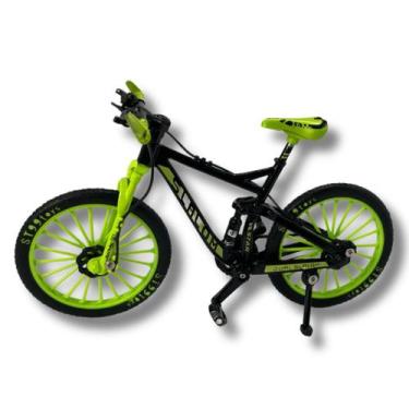 Imagem de Bicicleta Speed Mountain Bike De Metal Miniatura - Ped, Verde