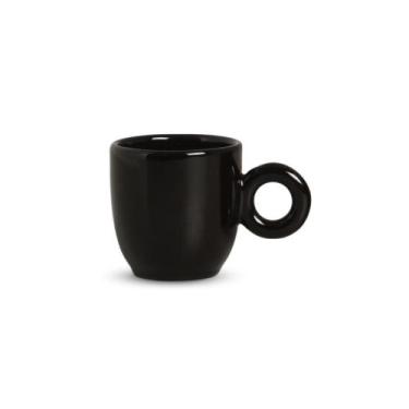 Imagem de Caneca Bojuda Small Colors 120mL - Cerâmica Regina, Preto