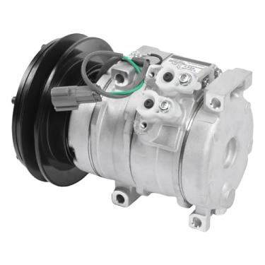 Imagem de SINOCMP Novo compressor A/C 447220-4052 247300-0510 447170-9100 Compressor de ar novo compressor de ar condicionado conjunto de embreagem para Denso 10S15C 10S17A, garantia de 3 meses