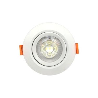 Imagem de Spot Led Embutir Redondo 5w Branco frio - Luz Sollar