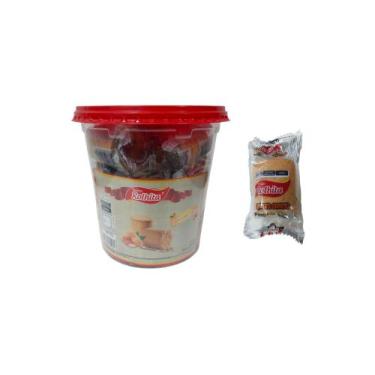 Imagem de Paçoca Rolha Amendoim Rolhita Pote Com 20 Unidades De 55G - Doces Rolh