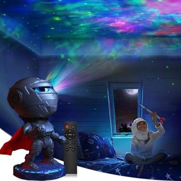Imagem de Projetor Marte Warrior Laser Galáxia Mars Nebulosa Infantil - Exbom