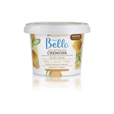 Imagem de Cera Depilatória Micro-ondas Depil Bella Mel e Aloe Vera
