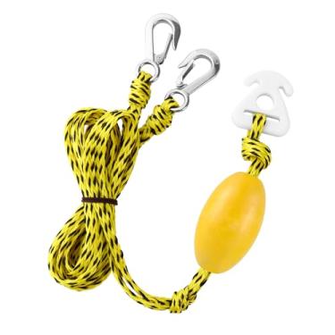 Imagem de BIGANTTOW Arnês De Reboque Com Flutuador, Corda Barco Para Tubing, Esqui Aquático Resistente, Wakeboard, Prancha Joelho 16 Pés