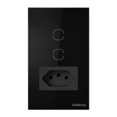 Imagem de Tomada Com Interruptor Inteligente Intelbras Ets 2002 Smart - Intelbra