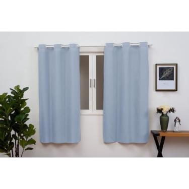 Imagem de Cortina 2.40 X 1.70 Para Janela Sala Quarto Decoração(MF170_AZUL)