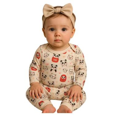 Imagem de Conjunto Moletom Termico Bebe Comfort Peluciado Inverno - Taya Baby, R