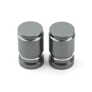 Imagem de jininshengxindianzi Compatible With Motorcycle Royal Enfield Bullet/Meteor/Classic 350 500 Interceptor 650 Continental GT 535 Himalayan 411 400 Tire Valve Caps(Titanium)