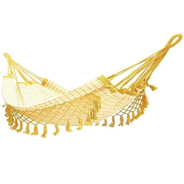 Imagem de Rede De Dormir Para Berço De Bebê 100% Algodão Várias Cores Cor:Amarelo