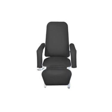 Imagem de Poltrona Descanso Hospitalar Reclinável Luxo - BR CIRURGICA, Marrom am